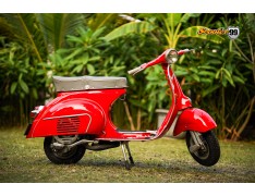 Vespa 150 Red – Classic Italian Scooter with 150cc Power